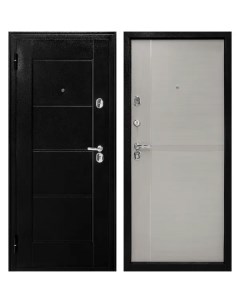 Дверь входная металлическая 75 86x205 см правая бук серый Форпост