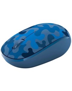 Мышь Blue Camo оптическая беспроводная синий Microsoft