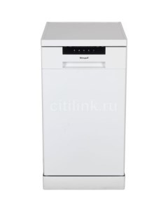 Посудомоечная машина DW 4035 узкая напольная 44 8см загрузка 9 комплектов белая Weissgauff
