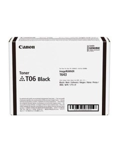Тонер T06 для iR1643s черный 465грамм туба Canon