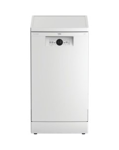 Посудомоечная машина BDFS26020W узкая напольная 44 8см загрузка 10 комплектов белая Beko
