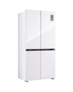 Холодильник двухкамерный RCD 482I No Frost инверторный белое стекло Tesler