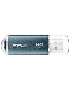 Флешка USB Marvel M01 16ГБ USB2 0 синий Silicon power