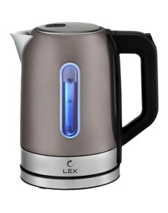 Чайник электрический LX 30018 3 2200Вт кофейный Lex