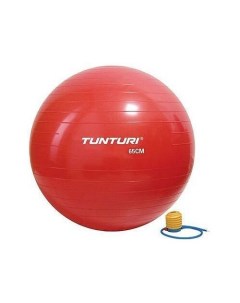 Фитбол Gymball ф круглый d 65см красный белый 14TUSFU170 Tunturi
