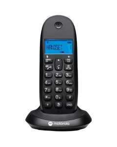 Радиотелефон C1001СB черный Motorola