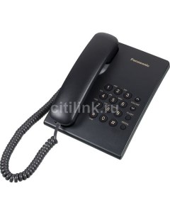 Проводной телефон KX TS2350RUB черный Panasonic