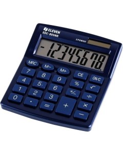 Калькулятор SDC 805NR 8 разрядный темно синий Eleven