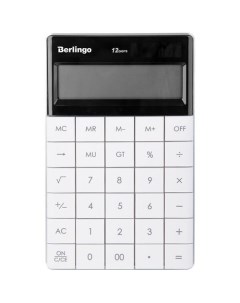 Калькулятор Power TX CIW_100 12 разрядный белый Berlingo