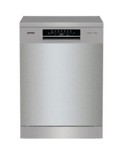 Посудомоечная машина GS643D90X полноразмерная напольная 59 9см загрузка 16 комплектов серая Gorenje