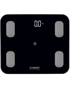 Напольные весы SC BS33ED101 до 150кг цвет черный Scarlett