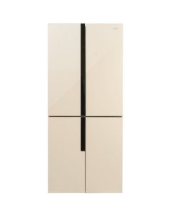Холодильник трехкамерный CT 1750 Side by Side инверторный бежевый Centek