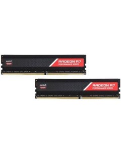 Оперативная память Radeon R7 Performance Series R7S416G2606U2K DDR4 2x 8ГБ 2666МГц DIMM Ret Amd