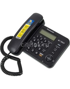 Проводной телефон KX TS2358RUB черный Panasonic