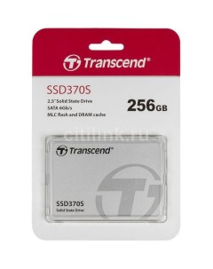 SSD накопитель TS256GSSD370S 256ГБ 2 5 SATA III SATA Transcend