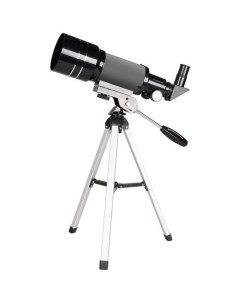 Телескоп Blitz 70s Base рефрактор d70 fl300мм 140x серый черный Levenhuk