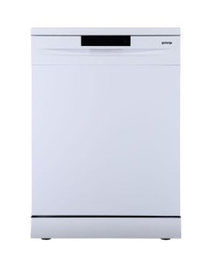 Посудомоечная машина GS620C10W полноразмерная напольная 60см загрузка 14 комплектов белая Gorenje