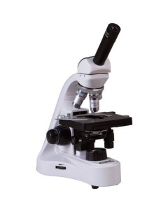 Микроскоп MED 10M световой оптический 40 1000x на 4 объектива белый Levenhuk