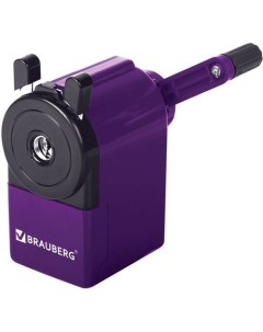 Точилка для карандашей Jet механическая фиолетовый Brauberg