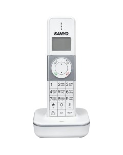 Радиотелефон RA SD1102RUWH белый и серебристый Sanyo