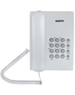 Проводной телефон RA S204W белый Sanyo