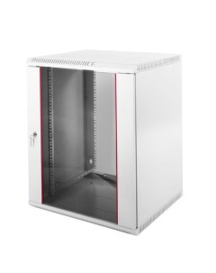 Шкаф коммутационный ШРН Э 18 500 настенный стеклянная передняя дверь 18U 600x930x520 мм Цмо