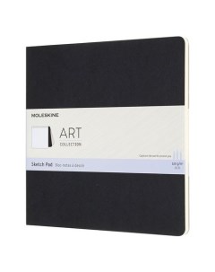 Блокнот Art Soft 48стр мягкая обложка черный Moleskine