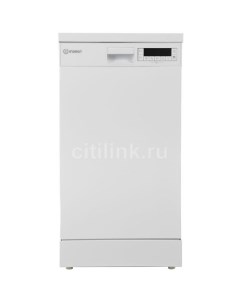 Посудомоечная машина DFS 1C67 узкая напольная 44 8см загрузка 10 комплектов белая Indesit