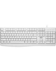 Клавиатура OKW301 USB белый Acer