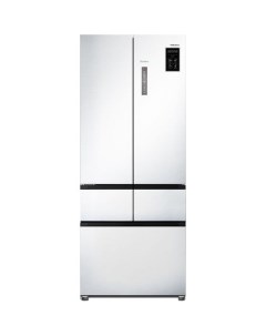 Холодильник двухкамерный RFD 427BI No Frost инверторный белый Tesler