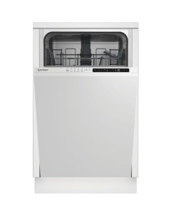 Встраиваемая посудомоечная машина DIS 1C59 узкая ширина 44 8см полновстраиваемая загрузка 10 комплек Indesit