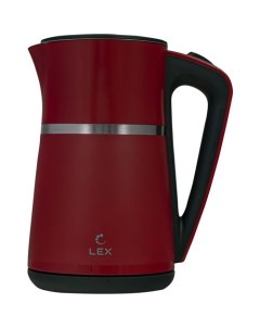 Чайник электрический LXK 30020 3 2200Вт красный Lex