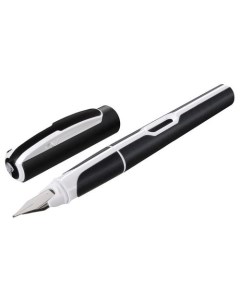 Ручка перьев Office Style PL903054 корп черн белый M карт уп Pelikan