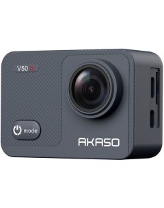 Экшн камера V50X 4K серый Akaso