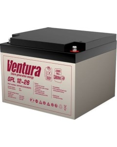 Аккумуляторная батарея для ИБП GPL 12 26 12В 26Ач Ventura