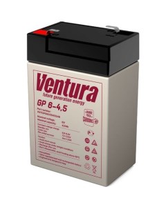 Аккумуляторная батарея для ИБП GP 6 4 5 6В 4 5Ач Ventura