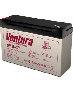 Аккумуляторная батарея для ИБП GP 6 12 6В 12Ач Ventura