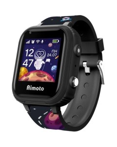 Смарт часы Aimoto Pro 40мм 1 44 черный черный Кнопка жизни