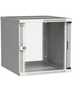 Шкаф коммутационный LWE3 09U66 GF настенный стеклянная передняя дверь 9U 600x450x600 мм Itk