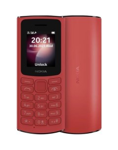 Сотовый телефон 106 TA 1564 DS EAC красный Nokia