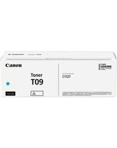 Тонер T09C для i Sensys C1127iF C1127i C1127P голубой туба Canon