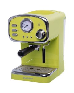 Кофеварка EM1505 GA рожковая зеленый Oursson