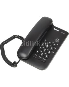Проводной телефон BKT 74 RU черный Bbk