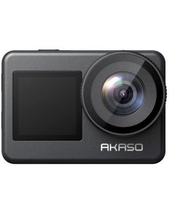 Экшн камера Brave 7 аквабокс 1080p WiFi серый Akaso