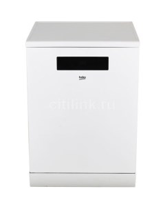 Посудомоечная машина DEN48522W полноразмерная напольная 60см загрузка 15 комплектов белая Beko
