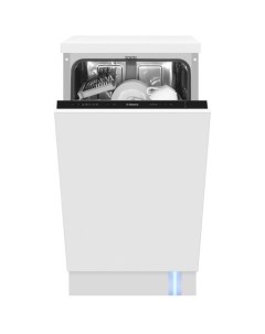Встраиваемая посудомоечная машина ZIM415BQ узкая ширина 44 8см полновстраиваемая загрузка 9 комплект Hansa
