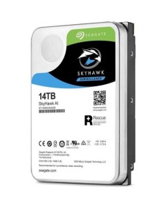 Жесткий диск SkyHawkAI ST14000VE0008 14ТБ HDD SATA III 3 5 Seagate