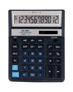 Калькулятор SDC 888X 12 разрядный синий Eleven
