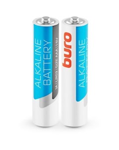 AAA Батарейка Alkaline LR03 2 шт Buro