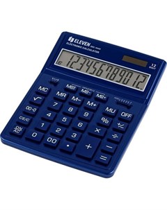 Калькулятор SDC 444X 12 разрядный темно синий Eleven